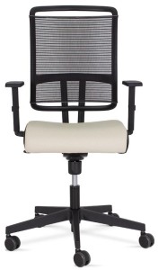 Krzesło obrotowe @-Sense Pw Black  Lp11