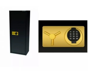 Sejf na broń długą SLB150P/4+4