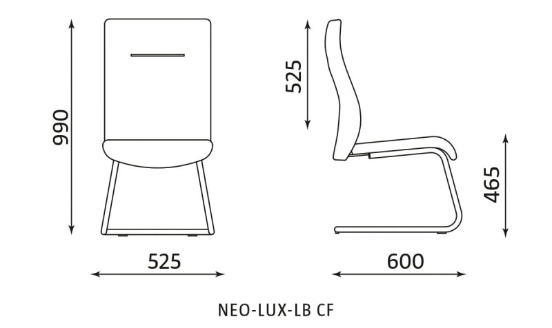 Krzesło konferencyjne NEO LUX LB CF-wymiary.jpg