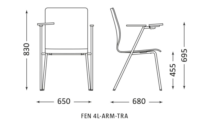 Krzesło konferencyjne Fen 4L-Arm-Tra-wymiary.jpg