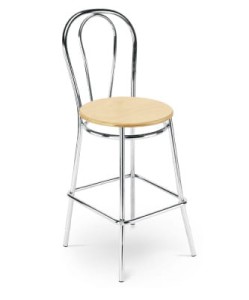 Krzesło Tulipan Hocker Wood