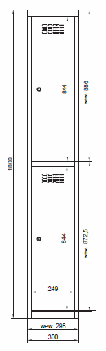 Malow Sus 322 W - Szafa-4