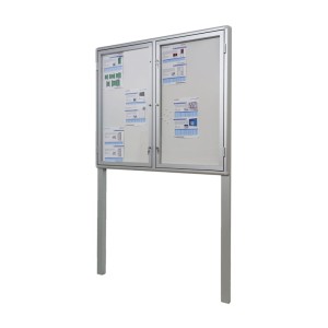 Gablota zewnętrzna dwudrzwiowa wolnostojąca VCD-WL 120