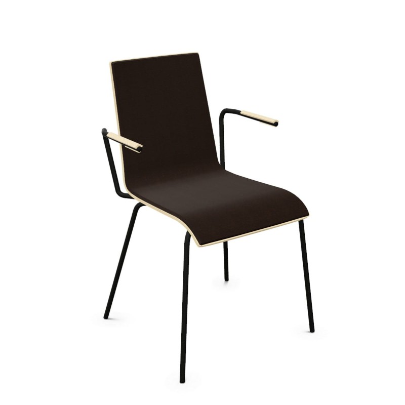 Krzesło Cafe VII Arm-czarne-wszystko.jpg