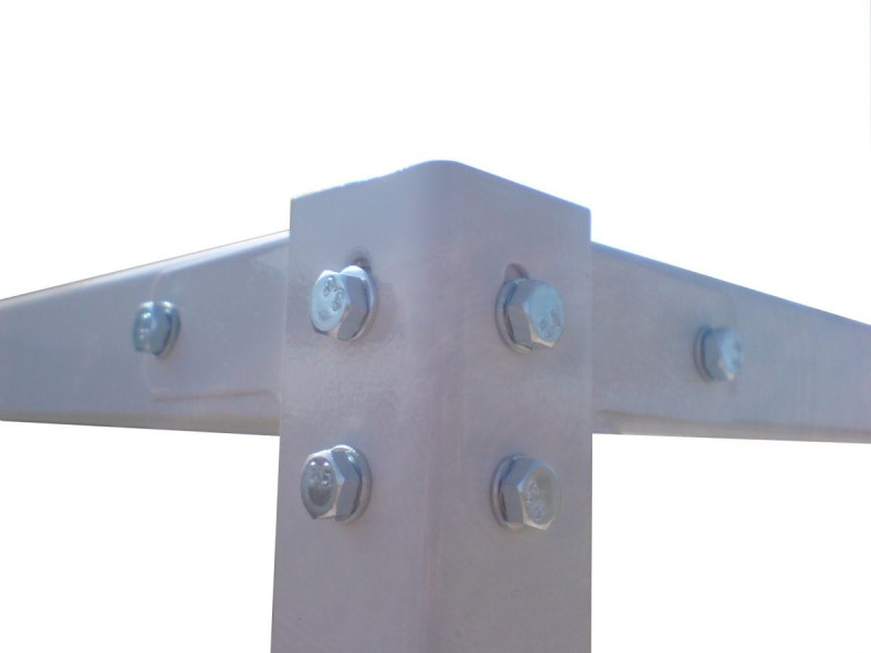 Regał metalowy 6-półkowy 250cm sz. 118cm .JPG