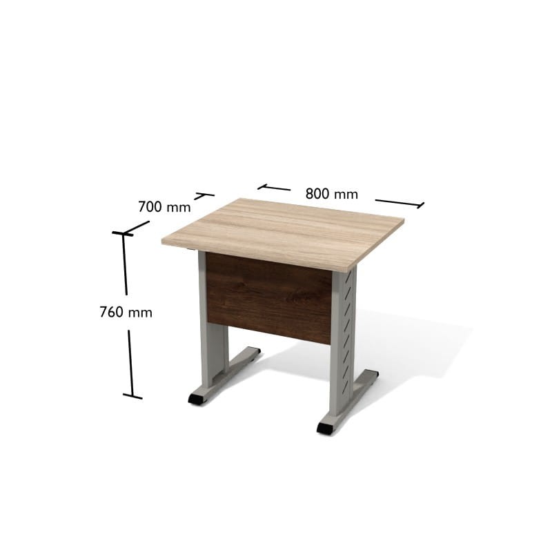 Biurko 80cm na stelażu "L" Bts 1.jpg