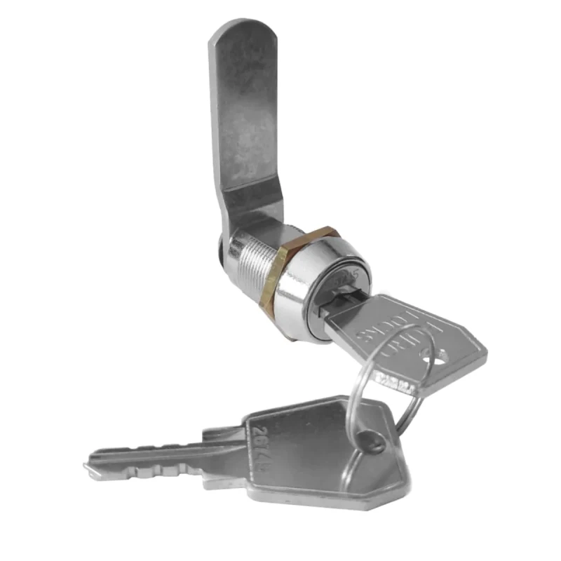 Zamek do szafki płaski krzywkowy B671 Euro-Locks 1.webp
