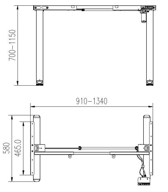 Biurko elektryczne Ergonom XU 120x60-7.jpg