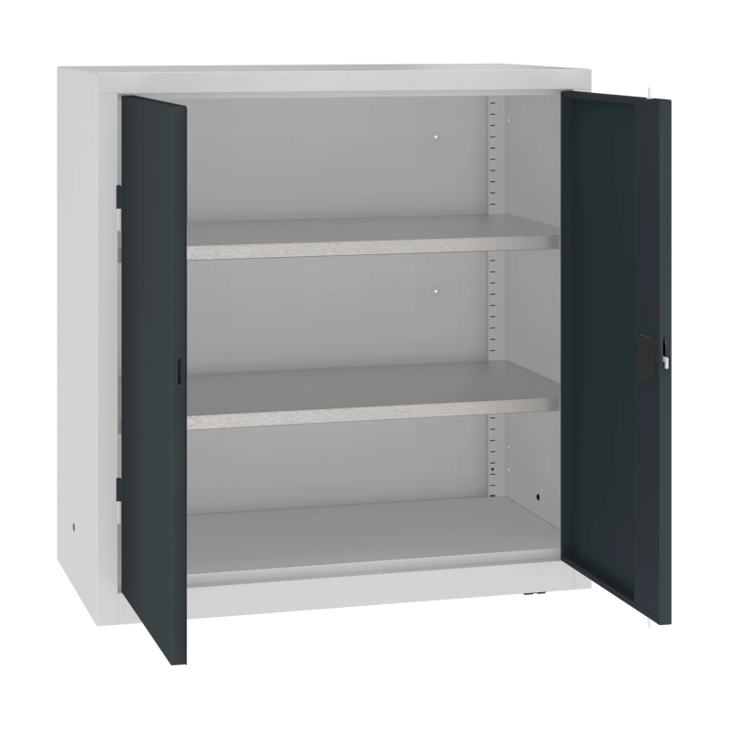 Ciężka szafa warsztatowa Malow MSW110/5-22 z półkami open.png