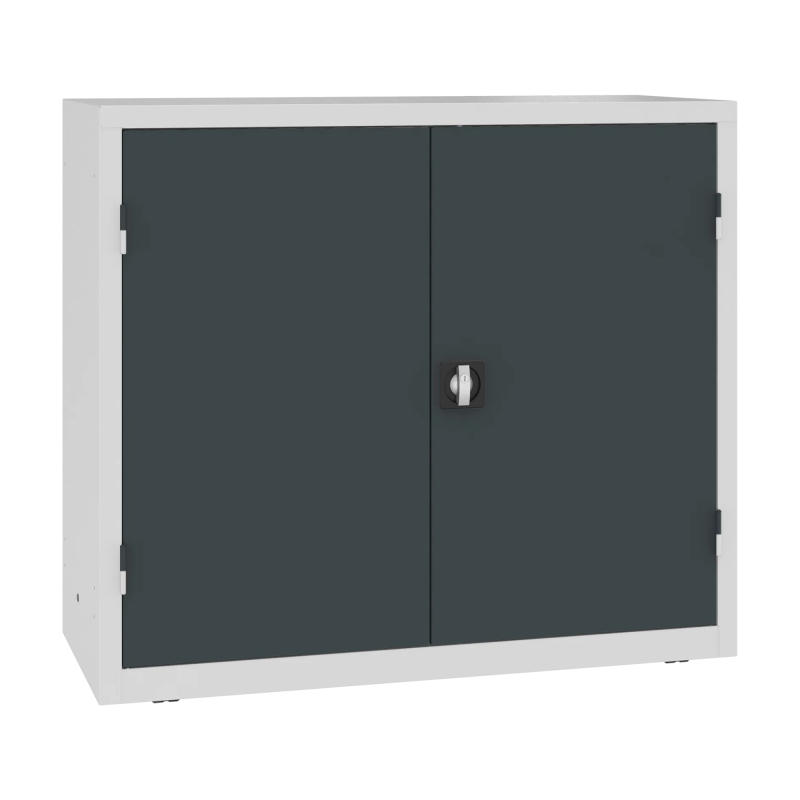 Ciężka szafa warsztatowa Malow MSW112/5-22 z półkami closed.png