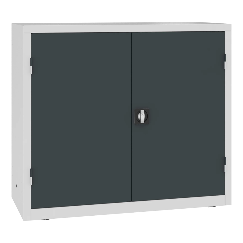 Ciężka szafa warsztatowa Malow MSW110/5-19 z półko-wanienkami closed.png