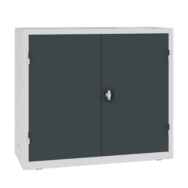 Ciężka szafa warsztatowa Malow MSW112/5-19 z półko-wanienkami closed.png