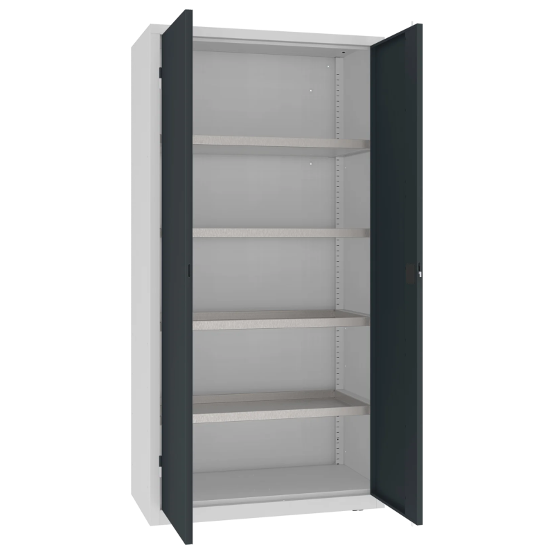 Ciężka szafa warsztatowa Malow MSW210/5-20 z półko-wanienkami open .png