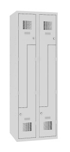 Szafa socjalna "L"  Malow Sul 32 W - popiel