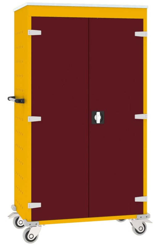 WNL 213+ Kolorystyka korpusu - RAL 1023 Kolorystyka drzwi - RAL 3005 Kolorystyka blatu - bialy.jpg