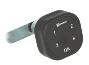 Zamek elektroniczny szyfrowy ROXI-C czarny L-30mm