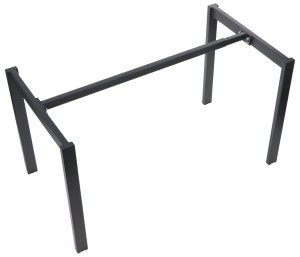 Stelaż ramowy metalowy NY-132A/70 czarny