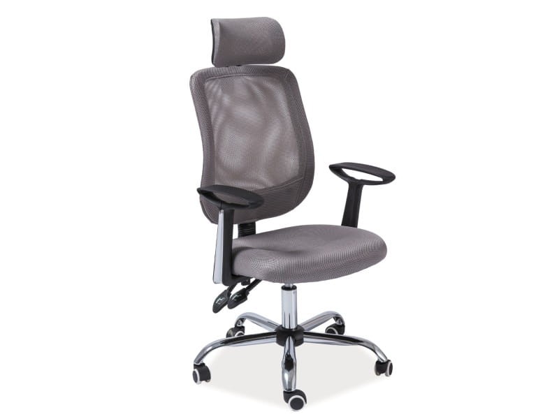 Fotel obrotowy Q-118 kolor-szary.JPG