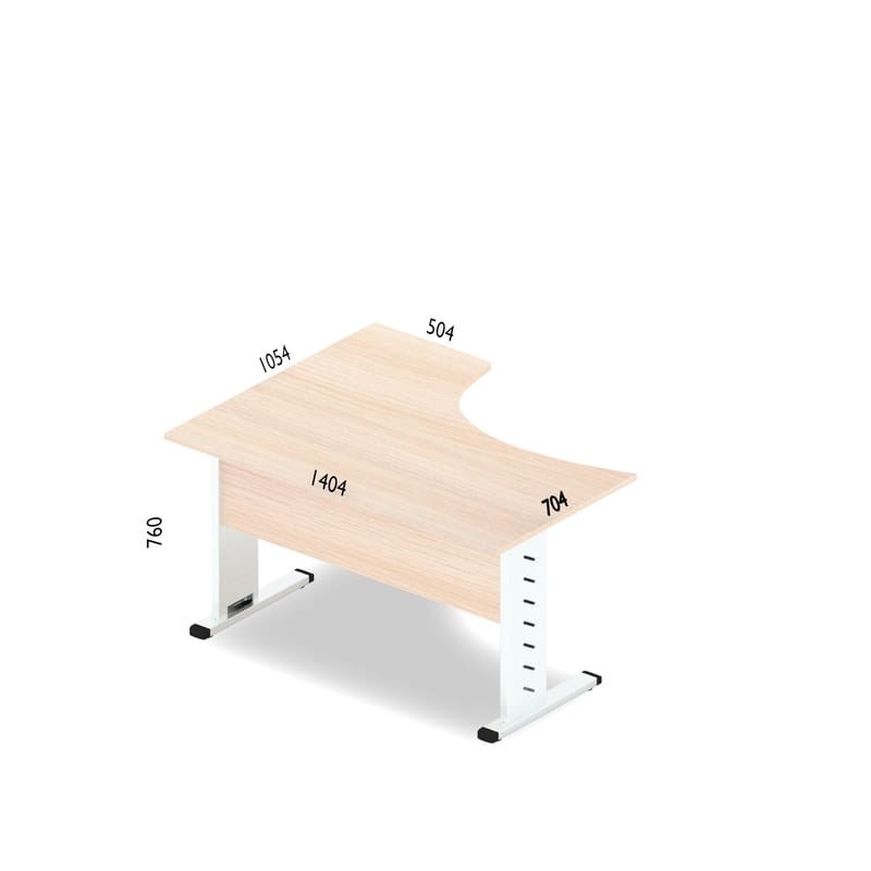 Biurko 140cm na stelażu "L" Bts 6.jpg