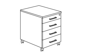 Kontener mobilny  SPK-01 3D
