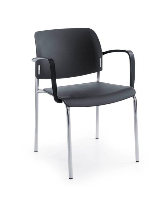 ergonomiczne-krzesło-bit-550H-z-podłokietnikami-idealne-do-sal-konferencyjnych
