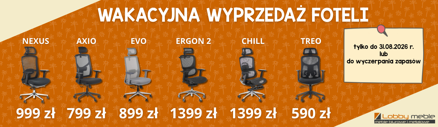 Wakacyjna wyprzedaż foteli w Lobby Meble Lobby Sklep