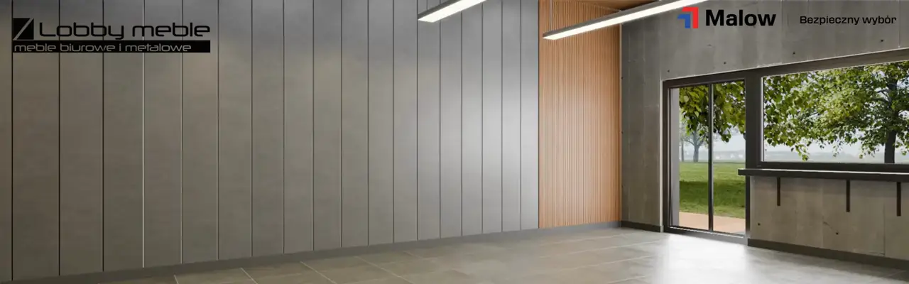 Malow - animacja, szafy zgrzewane i spawane Lobby Sklep