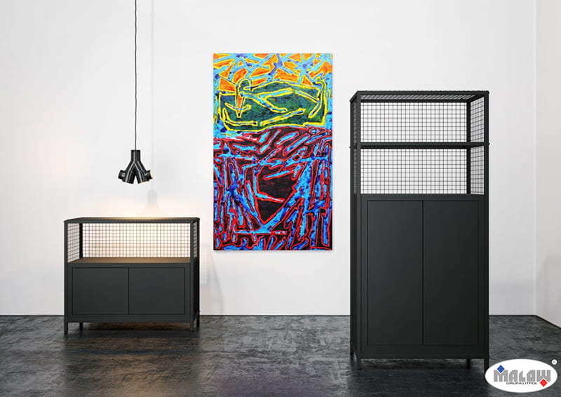 Meble metalowe czarne - klasyka zawsze w modzie