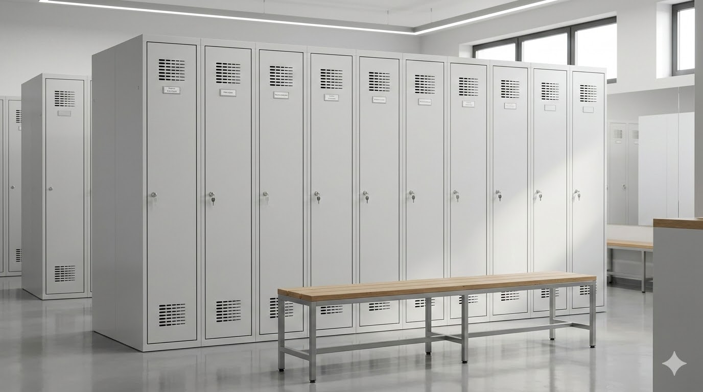 Meble socjalne do szatni – jak dobrać praktyczne i funkcjonalne rozwiązania