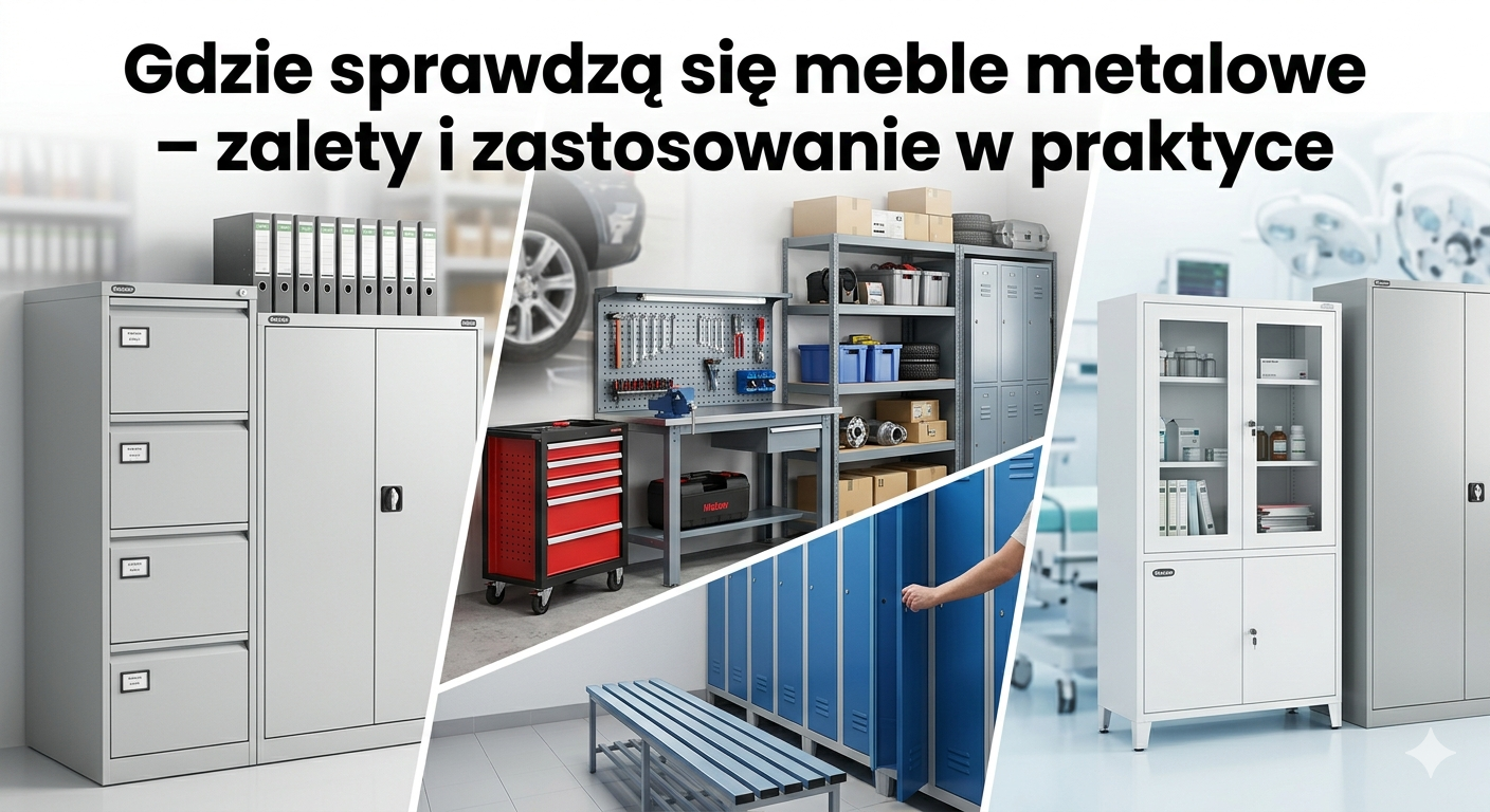 Gdzie sprawdzą się meble metalowe – zalety i zastosowanie w praktyce