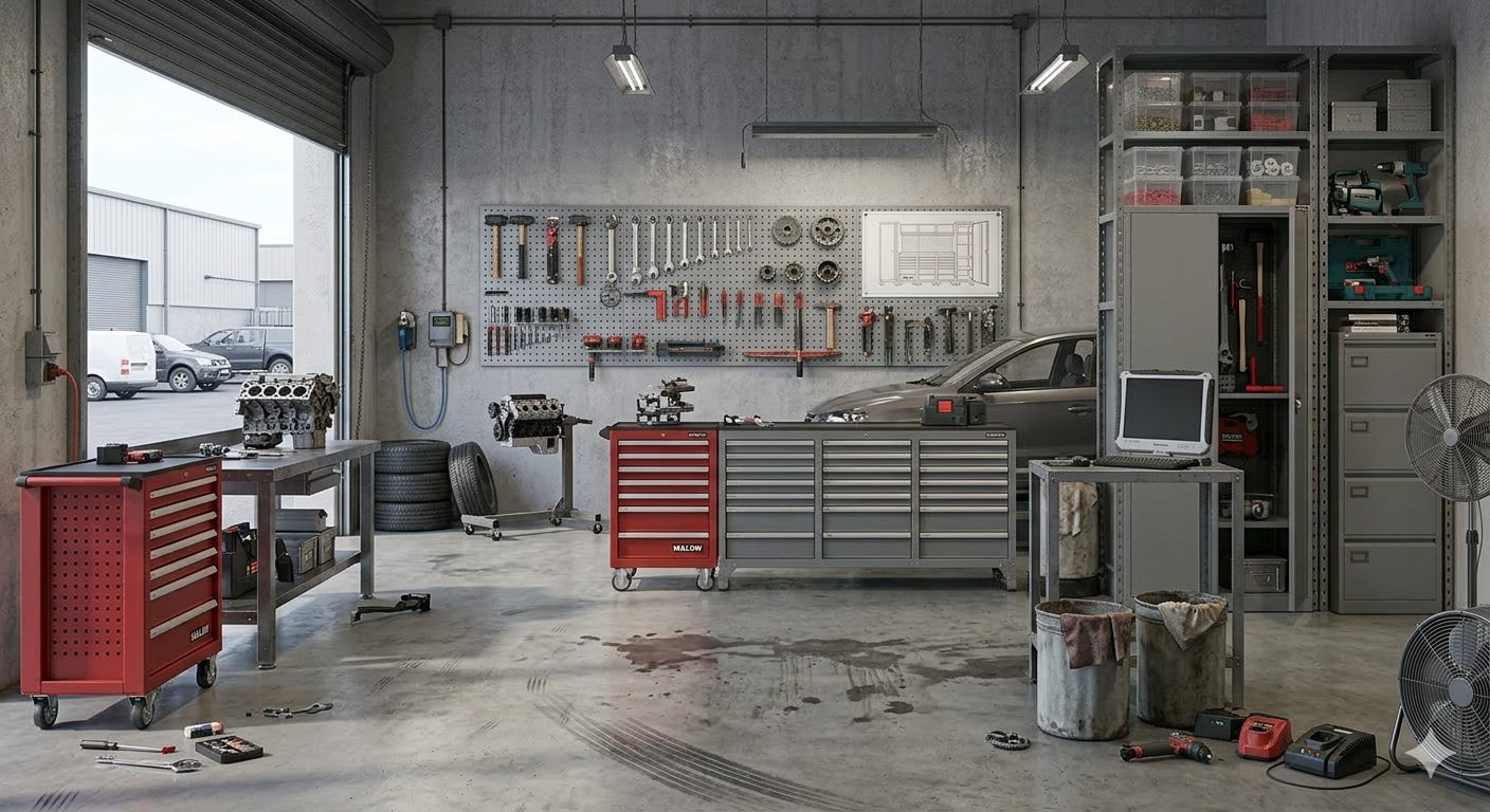 Metalowe szafy warsztatowe - jakie wybrać?