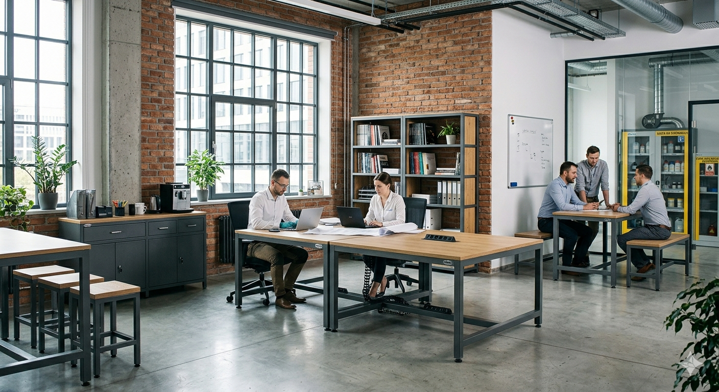 Industrialny mebel – meble w stylu loftowym