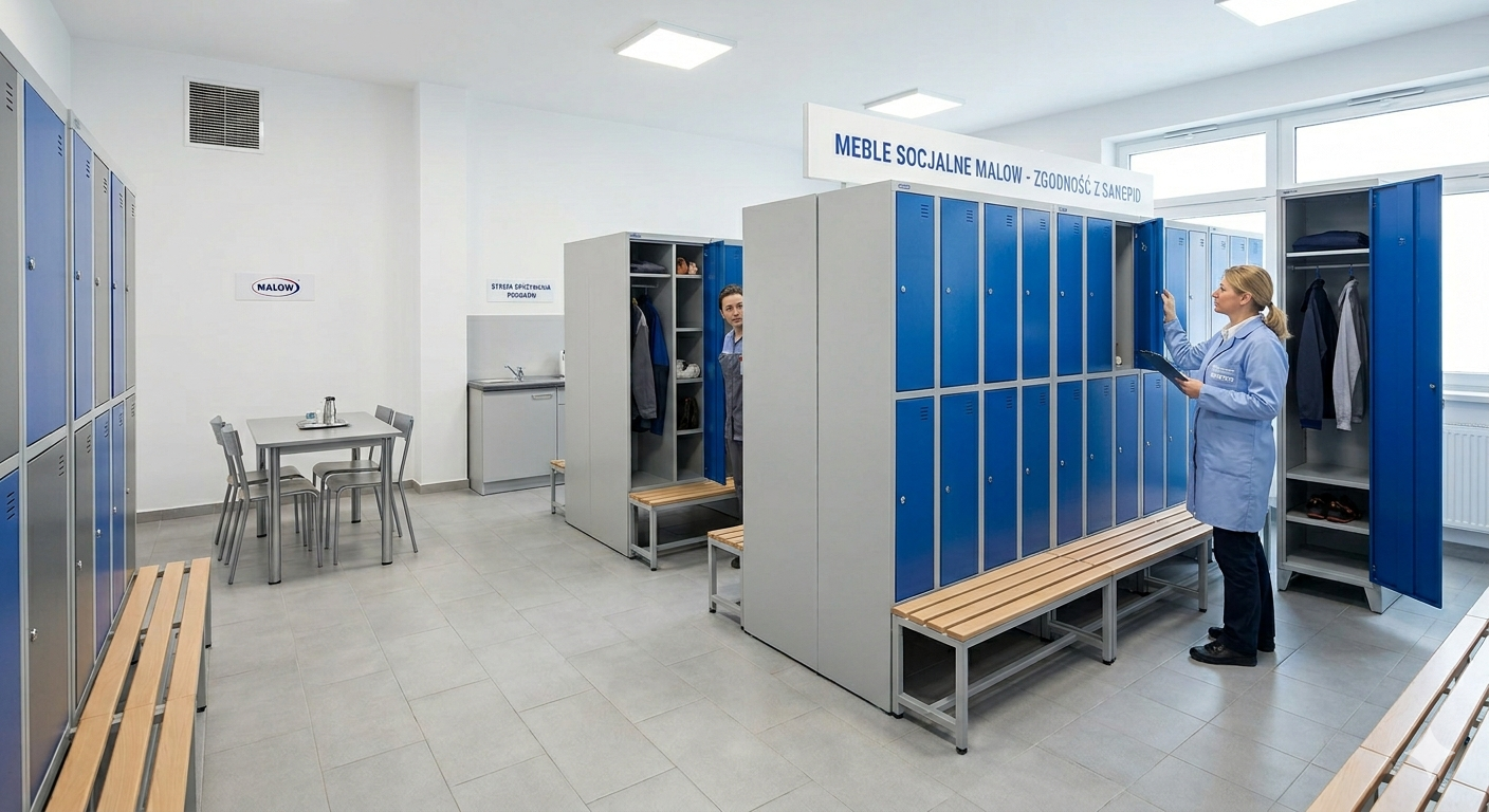 Meble socjalne a kontrola sanepidu - co warto wiedzieć