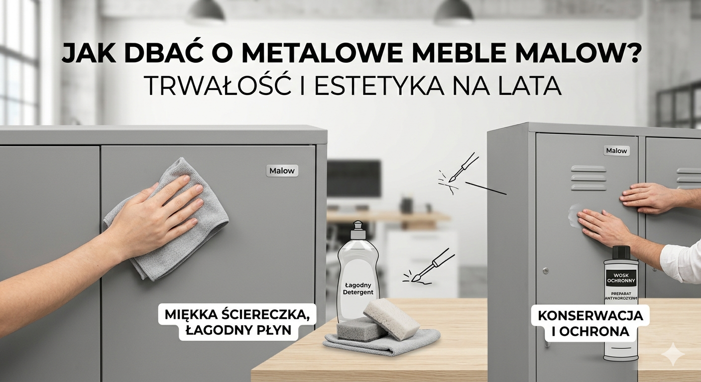 Jak dbać o metalowe meble, by długo służyły